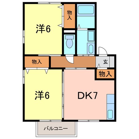 ブライトネスの物件間取画像